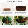 Coco Peat For Plants Coco Soil Coir Brick Compressed Soil Coco Fiber Husk Potting Mix Substrate Potting Soil For Indoor Plants &