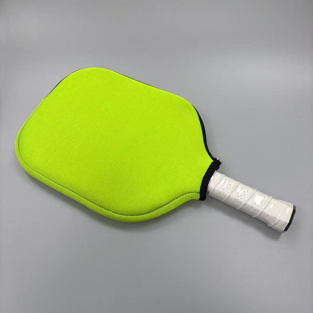 216.pickleball Paddle Protective Cover Waterproof Wear-Resistant Environmental Protection Neoprene Portable Solid Color