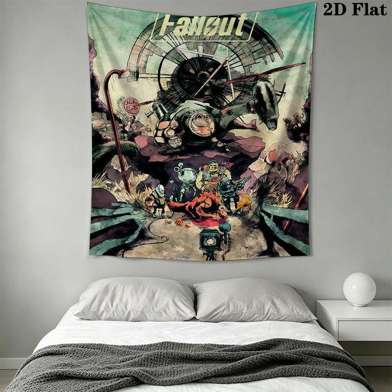 Fallout 76 Postapocalyptic Survival Bedding 1 Duvet Cover 2 Pillowcase Without Core Bedding Set Soft And Comfortable