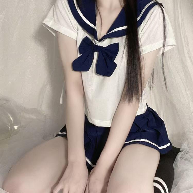 Women Sexy Cosplay Lingerie Student Uniform Anime School Girl Erotic Costume Dress Women Miniskirt Outfit Short Top Sex Clothes