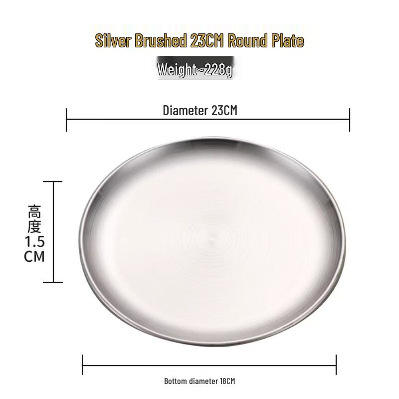 

Yode Stainless Steel Round Plate