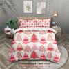 2026 Christmas Bedding Set New Year Duvet Cover Set Soft Single Twin Size Home Decor Christmas Gift For Kids Women Home Decor