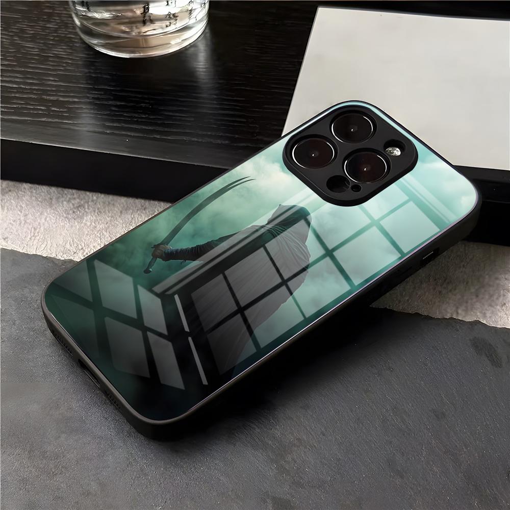 Imam Hussain Shia Ali Phone Case For IPhone 17 Air 16 E Pro Max 15 14 13 Mini 12 Pro 11 Max Plus Black Glass Cover