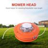 Aluminum Lawn Mower Head 2 Line Mower Bump Spool Durable Grass Trimmer Head  Strimmer