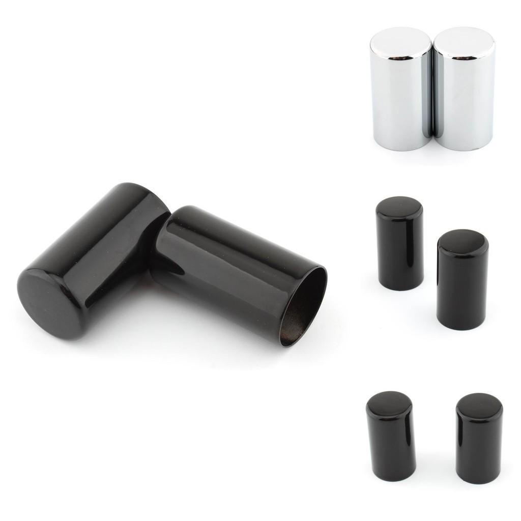 Premium Chrome Rear Fender Bolt Decorative Caps For Xl883 Boy Fat