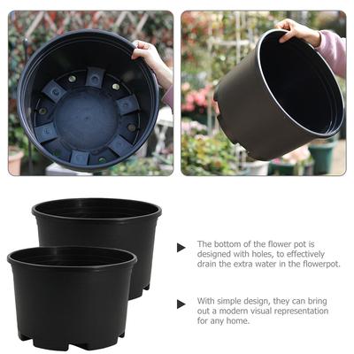 2 ks Extra velké květináče pro stromy Plastové rostliny Květináč Pokojové rostliny Školka Venkovní Květina Orchidej Hortenzie