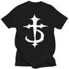 Womens Devildriver White Logo Black T Shirt