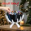 Skeleton Hands Bowl 3D Printing Halloween Skull Bowl Home Decoration Spooky Halloween Decorative Bowl Held by Skeleton Hands