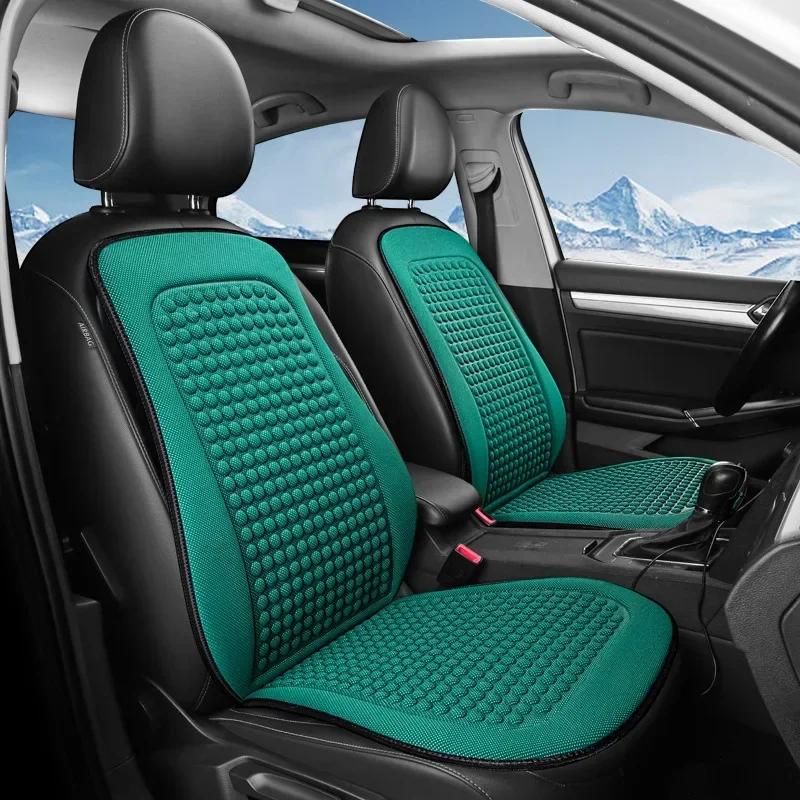 Summer Car Seat Cover Breathable Cool Ice Silk Car Seat Covers Universal Car Cool Cushion Car Seat Protector Pad Car Accessories