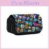 Roblox Game Characters Print Dubbellaagse Pennenbak/Etui voor Schoolleerlingen