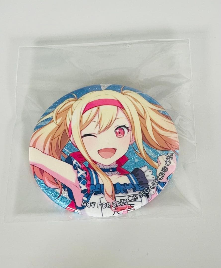 

[USED] Project Sekai 1C Bonus Glitter Can Badge Saki Tenma