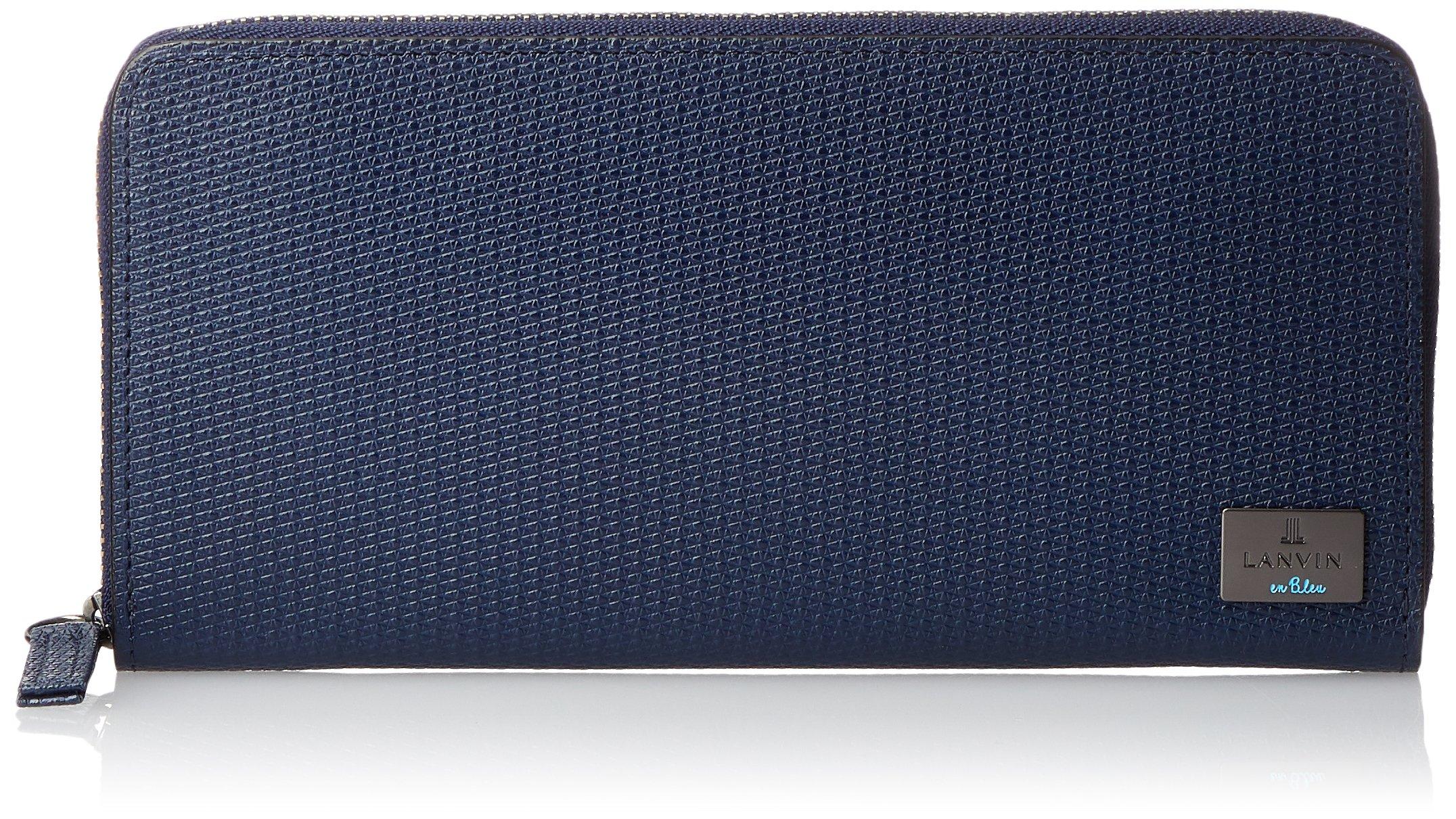 

on Wallet Round Zipper Heide 581606 Con [Lanvin Bleu] Men s