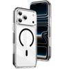 Compatible with iPhone 18 Pro Max Magnetic Phone Case, Dual-color Transparent iPhone 17 Drop-resistant and Non-yellowing Soft Case