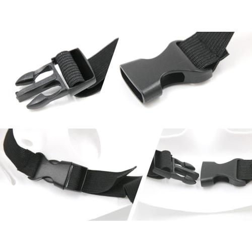 XP Design Plain White Human Face Masks for Airsoft, Hip Hop Dance, Costumes, Cosplay, and Survival (White, Set of 3)