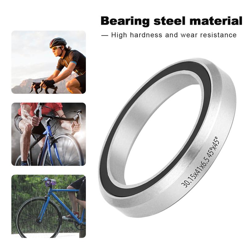 1/3/5PCS Bike Headset Steel Bearing Wear Resistance Steering Bearings 41/41.8/51/52MM Waterproof Repair Steel Parts Accessories
