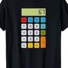 Calculator 67 Six Seven Fun Math Meme T Shirt Men's T Shirt Summer New Unisex T Shirt