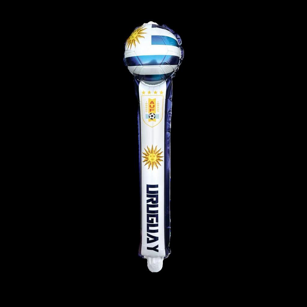 10pcs Soccer Ball Hand Stick Foil Balloon Soccer Sports Theme Party Baby Shower Decor Football Club Decoration Supplies Kids Toy