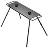 CAMPING MOON Integrated Single Burner IGT Table with Support Legs, Twin Burner, Heat-Shielding Table, IGT Top, BKZ06-L