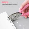 8 Sheet Capacity Handheld Hole Punch Metal Hole Punch Single Hole Puncher  Greeting Cards