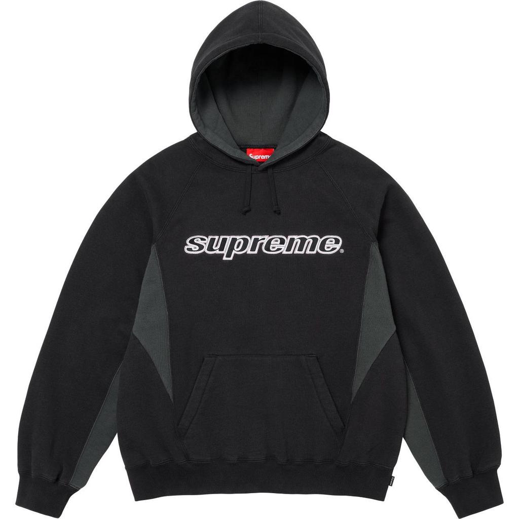 24FW Trendy Hooded Crewneck Sweatshirt