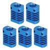5Pcs 3D Printer Heat Sink Radiator Aluminum Alloy Dissipation Block Extruder MK10 E3DV6