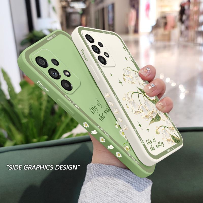 May Bells Case For Samsung Galaxy A73 A53 A33 A23 A13 A03 A72 A52 A52S A32 A22 A12 A02 A02S A71 A51 A31 A21S 4G 5G Cover