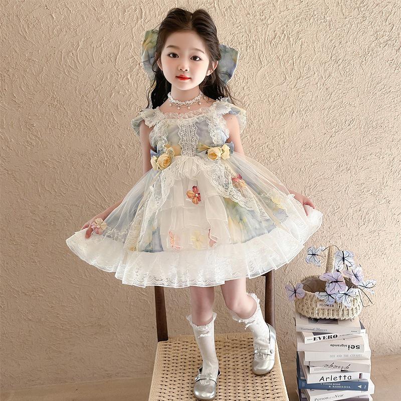 Girls' Summer Princess Lolita Dress - The Wizard of Oz Birthday Gown