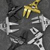 Adjustable Wrench Multi Functional Dual Use/Four Use Large Open End Wrench Household Open Bathroom Pipe Adjustable Wrench
