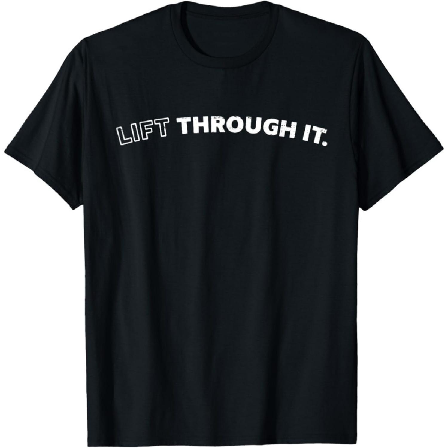 XXIAOLONG Retro Lift Through It T-Shirt S