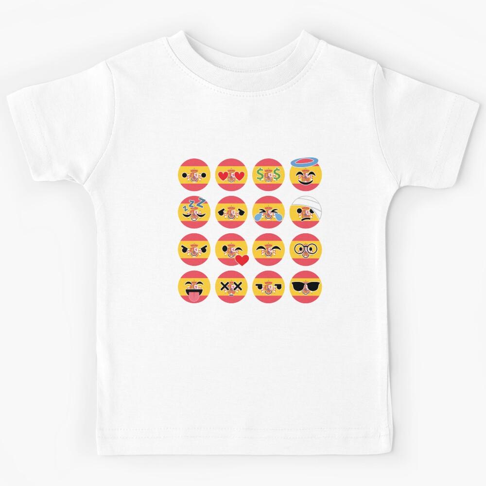 Spain Emoji Kids T-Shirt 160