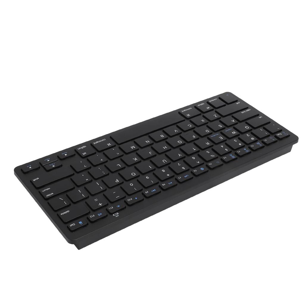 78 Keys Wireless Keyboard with Silent Buttons Ultra Slim Bluetooth Office Keyboard for Computer Laptop Tablet
