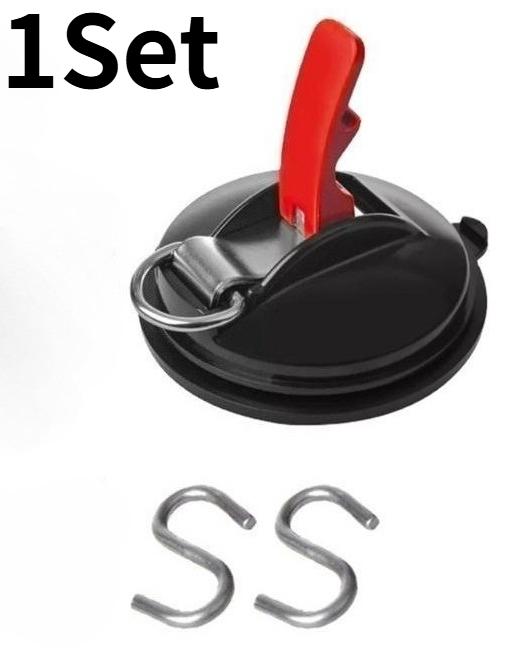 

Outdoor Camping Tarp Suction Cup Multifunctional Heavy Duty Suction Cup Car RV Sunshade Holder Accessories with Securing Hooks
