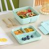 960/1250 Ml Double-layer Lunch Box Food Grade Food Container Portable Picnic Box  Kids Lunch