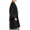 Washable coat with ground single [KYOETSU] [KYOETSU] crest, item, men's (M, black)