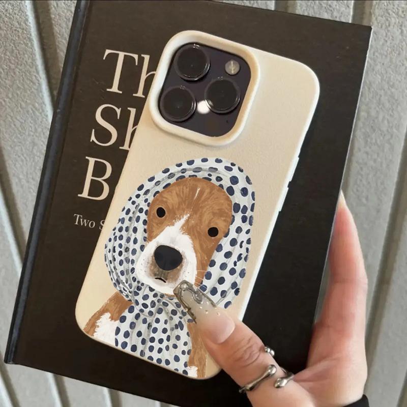 Lovely Cat Dog Animal Pattern Mobile Phone Case For iPhone 17 16 15 14 Plus 11 13 12 Pro Max 16E 17Air X XR XS Max Soft Cover