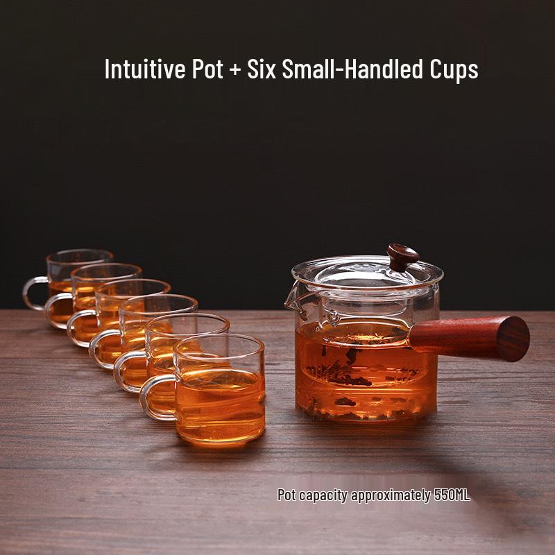 Walnut Wooden Teapot Warmer: Chinese Style Candle-Heated Tea Brewing Stove