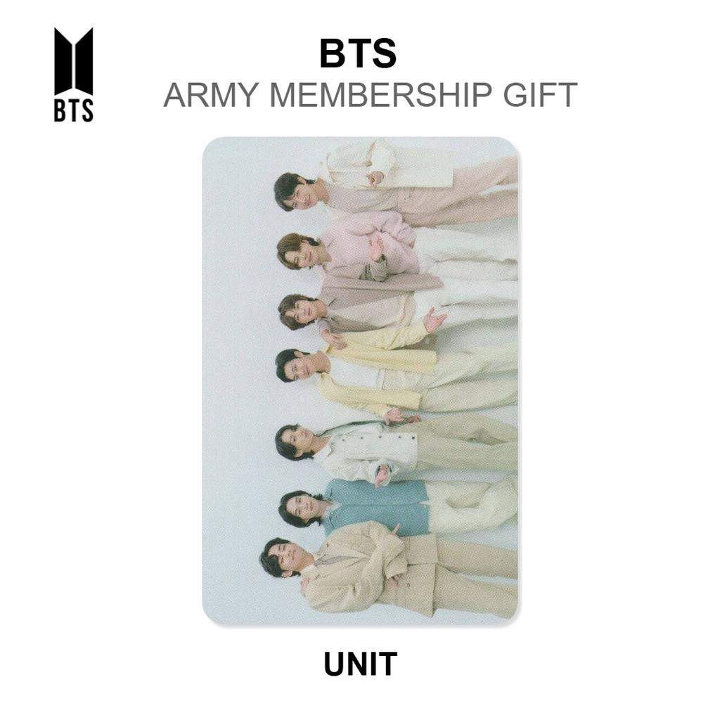 BTS GIFT MEMBERSHIP ARMY Fotocard Ufficiale