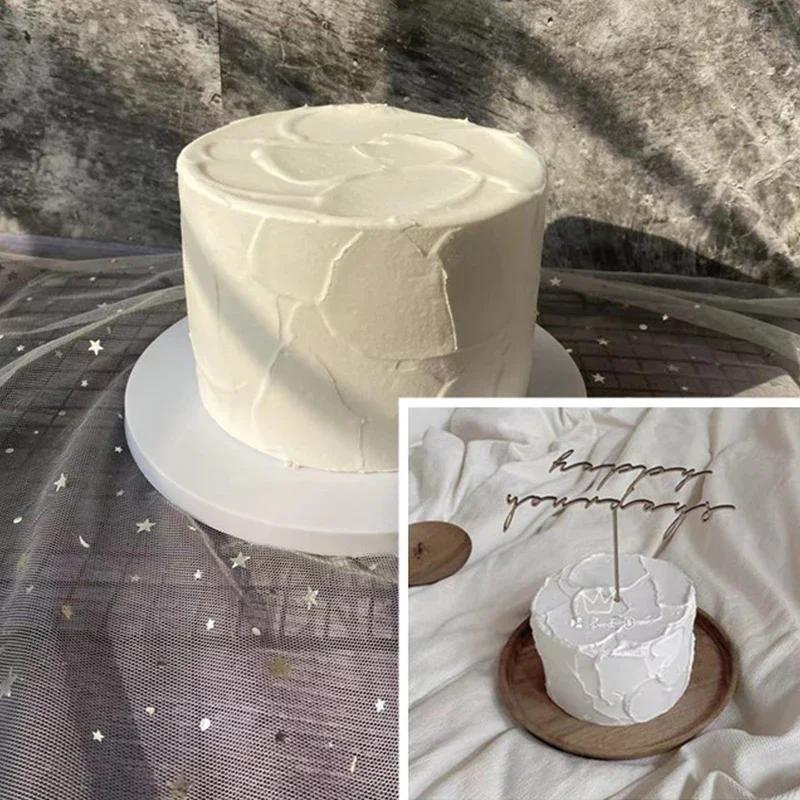 6/8 Zoll Künstlicher Kuchen Simulationskuchen Modell Geburtstag Falscher Kuchen Schaufenster Muster Laden Dekoration Fotografie Requisiten