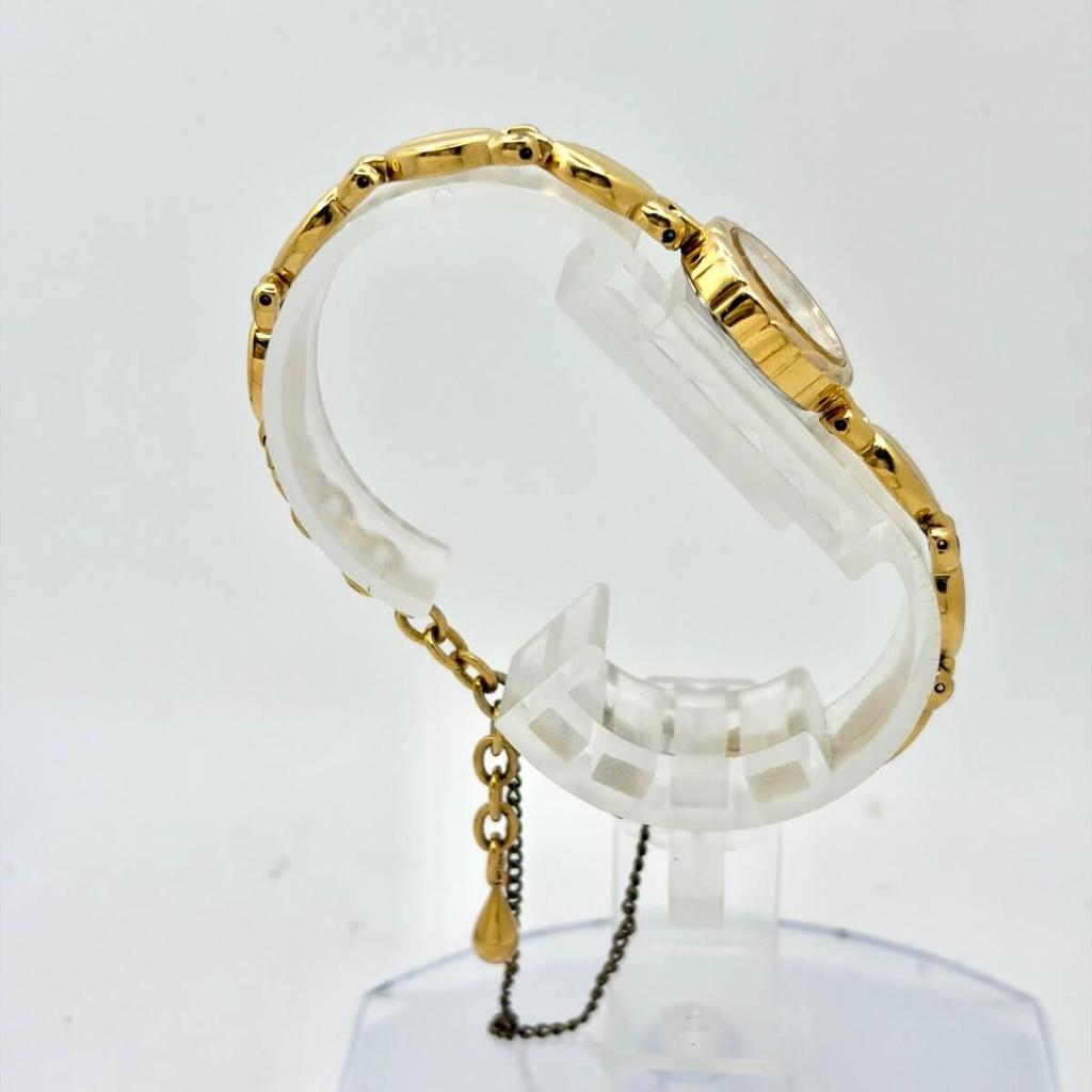 Used [New Battery] SEIKO ALBA Ladies Watch Gold Y150-0A30 910779