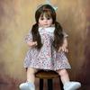 BZDOLL 60 CM Reborn Baby Hand-Detailed Finished Doll 3D Paint Skin Silicone Toddler For Girl Realistic Dress Up Princess Bebe
