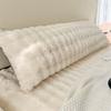 Soft Winter Pillow Cover Extended Double People  Pillow Comfortable Plush Long Pillowcase  Bedroom