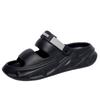 Slippers Men's 2025 Summer Fashion Thick Bottom Stepping On Shit Feeling Increased Sports Wind Sandals Outdoor Non-slip and Wear-resistant One-word D