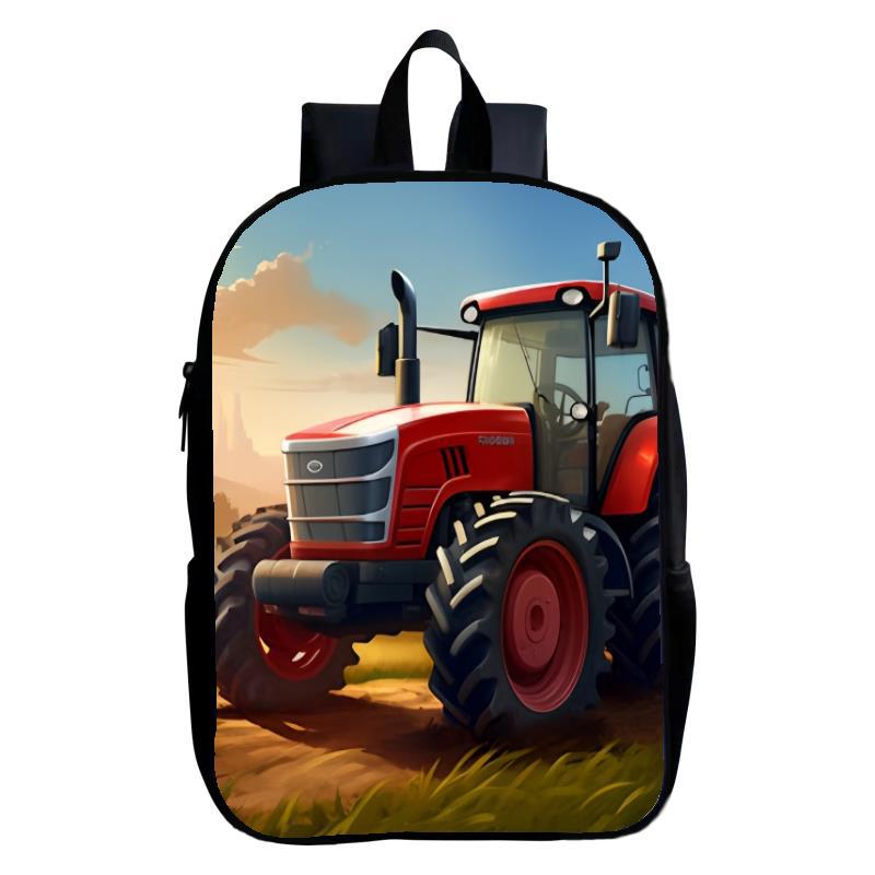 Farming Simulator Kinderrugzak  Gepersonaliseerde Rugzak voor Jongens en Meisjes Kleuterrugzak
