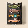 Home Decoration Plush Sofa Blanket Anime Animals Bedspread On the Bed Anime Fluffy Soft Blankets Thick Blanket for Winte