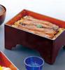 Wakaizumi Eel Red and Gold New Old Matsunai Vermilion Lacquerware, Bowl, Palace-Style Bowl, Pear-Ground, Lacquer, 1-569-1