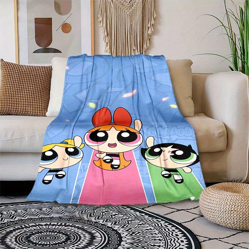 1pcPowerpuff Blanket - Soft and Comfortable for All Seasons - Perfect Gift IdeaA043021m