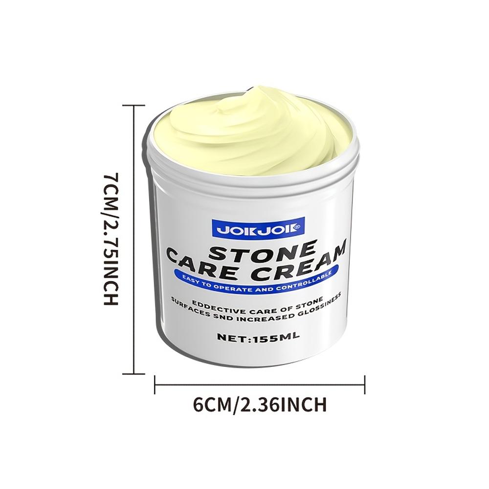 JOKJOK Multi-Purpose Stone & Tile Polish Wax - Heavy-Duty Floor Restorer, Marble, Granite, Limestone, Slate, Travertine, Quartz