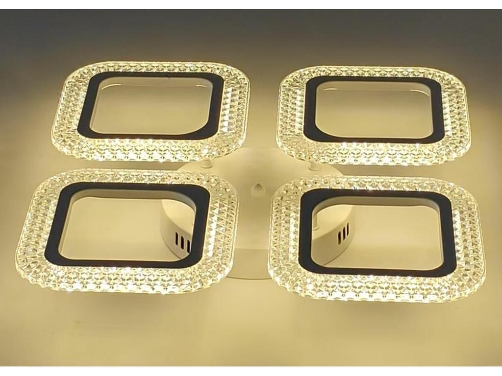 Modern Minimalist Acrylic LED Ceiling Light for Living Room