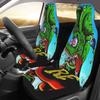 Capa de Assento de Carro Rat Fink Impressão Personalizada Protetor Frontal Universal Acessórios Conjunto de Almofadas