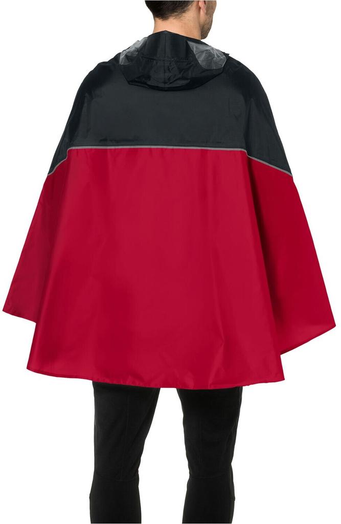 Куртка VAUDE Covero Poncho II Red